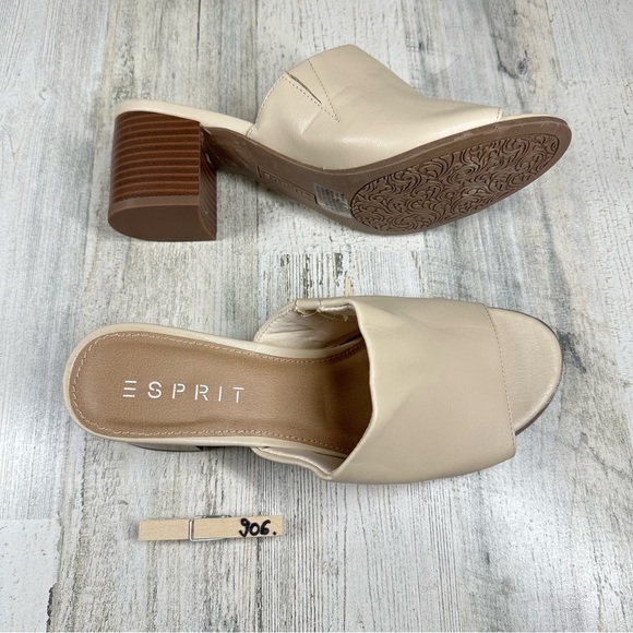 New Esprit Women's Tayce Block Heel Dress Sandal in Nude#906 - Picture 12 of 12